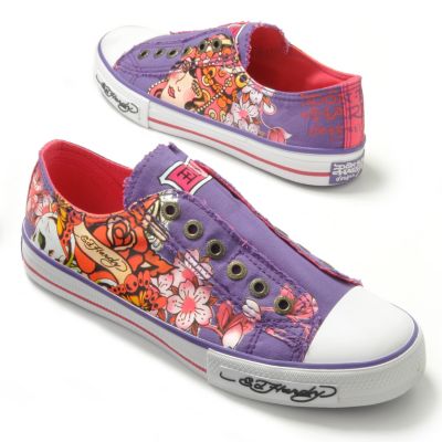 S51839 - Ed Hardy&reg; Women's Canvas Lowrise Shoes