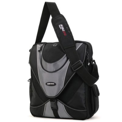 Mobile Edge Black/Silver Notebook Messenger Bag