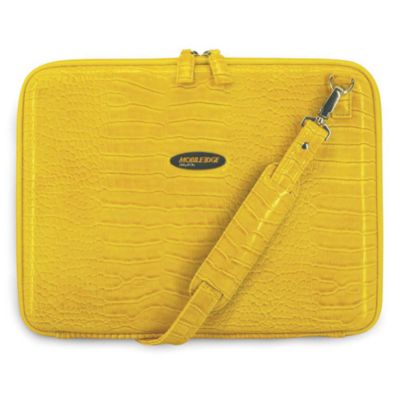 The Mobile Edge Small Faux Crocodile portfolio blends style and functionality making it such a trend-setter! It features a hard, protective nylon shell so your notebook won't get damaged from daily dr from shopnbc.com
