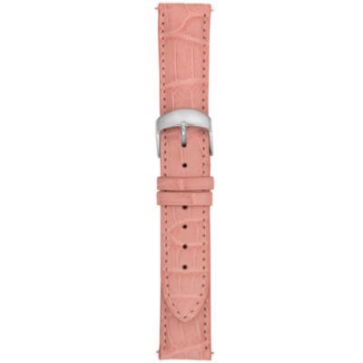 20MM Matte Pink Alligator Watch Strap