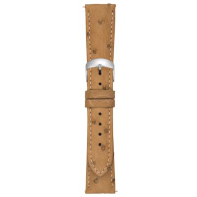 20MM Matte Oryx Ostrich Watch Strap