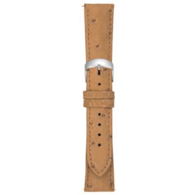 21MM Matte Oryx Ostrich Watch Strap