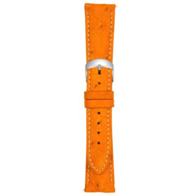 U100864 - 21MM Matte Tan Ostrich Watch Strap