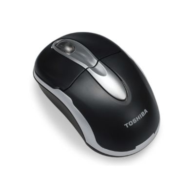 U101012 - Toshiba Black/Silver Bluetooth Optical Tilt-Wheel Mouse 