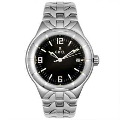 Ebel Men's Type E Quartz Stainless Steel Watch