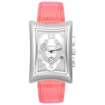 U101051 - Elini Women's Nazar Lucky Horseshoe Chronograph Leather Strap Watch