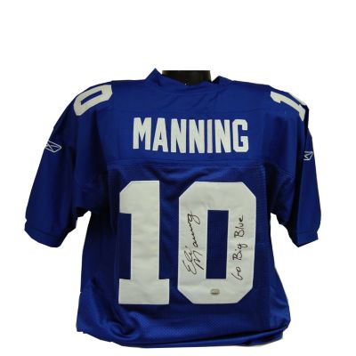 U101720 - Eli Manning Autographed Football Jersey