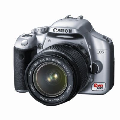 U101832 - Canon Rebel XSi 12.2MP Black Digital SLR Camera