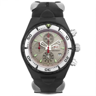 TechnoMarine Men's Squale Chronograph Polyurethane Strap Watch