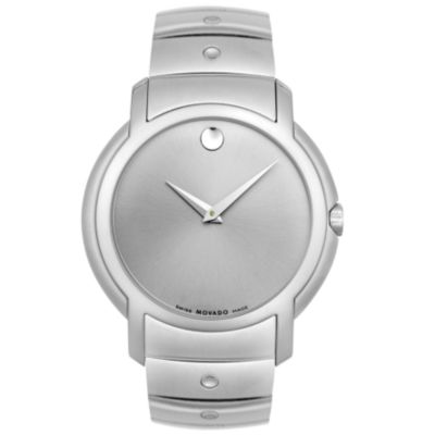 Movado Men's SL Swiss Quartz Stainless Steel Bracelet Watch