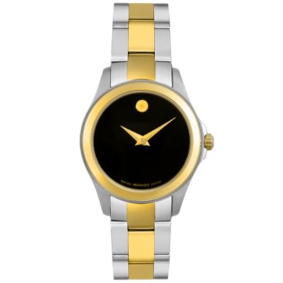 U102713 - Movado Women's Junior Sport Swiss Quartz Two-tone Stainless Steel Watch