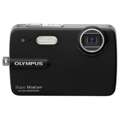 U102859 - Olympus Stylus 550WP 10MP Waterproof Black Digital Camera 