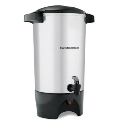 Hamilton Beach 42-Cup Coffee Urn., Hamilton Beach 42-Cup Coffee UrnWhether you're brewing for one person or a crowd, this coffee urn allows you to brew rich, flavorful coffee that stays hot for hours.