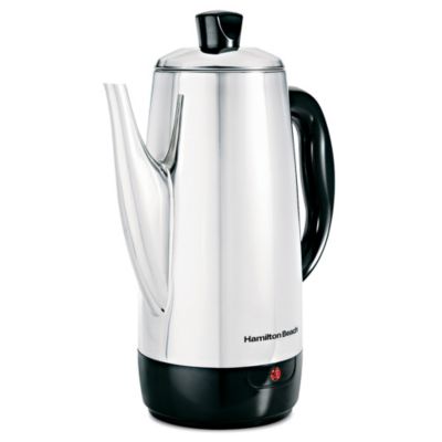 U102881 - Hamilton Beach Stainless Steel 12-Cup Percolator