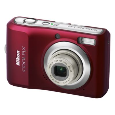 Nikon CoolPix L20 Deep Red Digital Camera