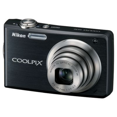 U102904 - Nikon CoolPix S630 12MP Black Digital Camera