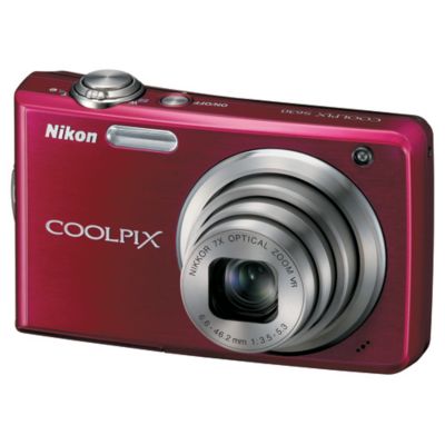 Nikon CoolPix S630 12MP Red Digital Camera