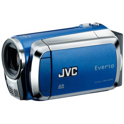 JVC Blue Everio S Hard Disk Camcorder