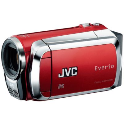 JVC Red Everio S Hard Disk Camcorder