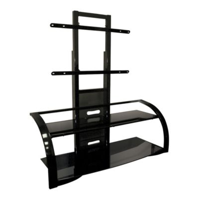 Bell'O 52" High Gloss Black Flat Panel Mounting TV Stand