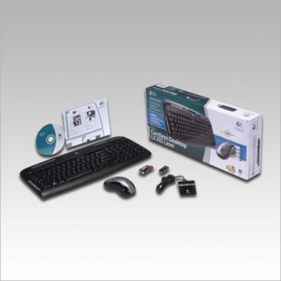 Logitech Cordless Desktop LX310 Laser Keyboard