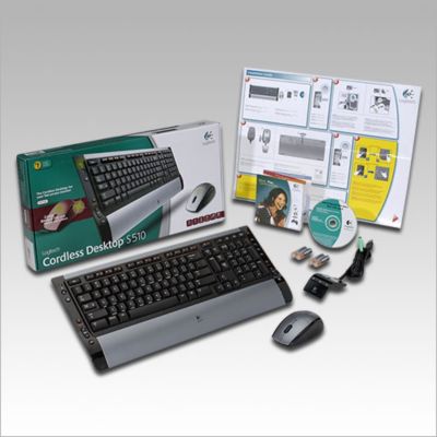 Logitech Cordless Desktop S510 Keyboard