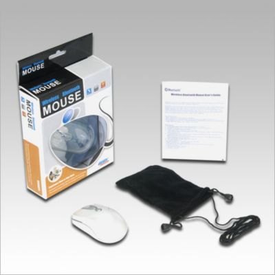U104127 - Kinamax Bluetooth Three-Button Optical Wireless Mouse