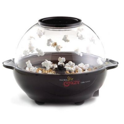 West Bend Stir Crazy 6-Quart Popcorn Popper