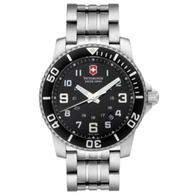 Swiss Army Men's Diving Stainless Steel & Aluminum Watch