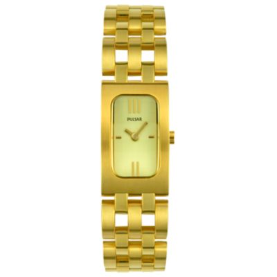 Pulsar Women's Gold-Tone Stainless Steel Watch