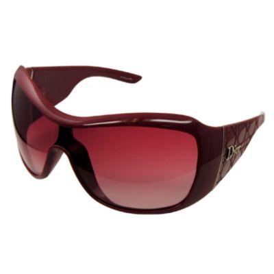 U104642 - Christian Dior Cannage Burgundy & Red Gradient Sunglasses