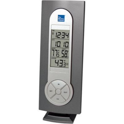 The Weather Channel® Gray Wireless Weather Station