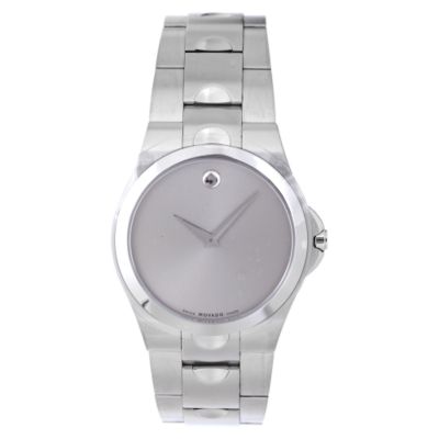 U104954 - Movado Men's Luno Stainless Steel Bracelet Watch