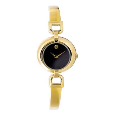 U104958 - Movado Women's Vivo Gold-Tone Stainless Steel Bracelet Watch