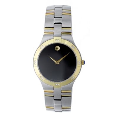 U104962 - Movado Men's Juro Two-Tone Stainless Steel Bracelet Watch