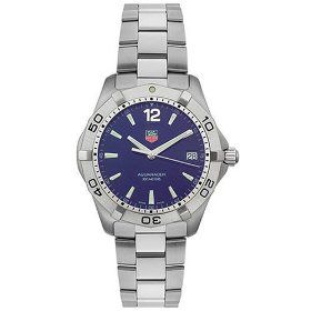 U105057 - Tag Heuer Men's Aquaracer Blue Dial & Stainless Steel Bracelet Watch