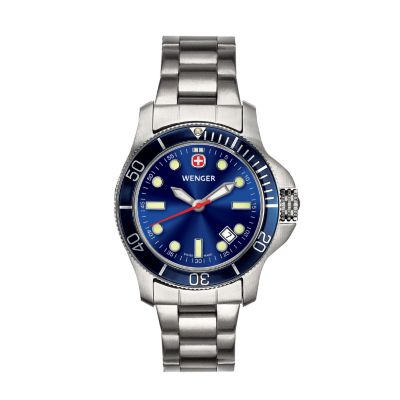 Wenger Women's Battalion III Diver Stainless Steel Bracelet Watch