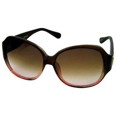 U105716 - Juicy Couture Women's Don't Look Brown Pink Fade Sunglasses