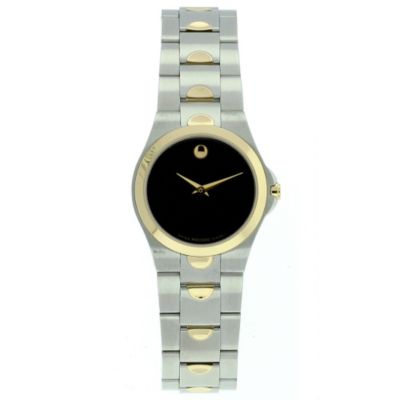 U105913 - Movado Women's Luno Two-Tone Stainless Steel Bracelet Watch