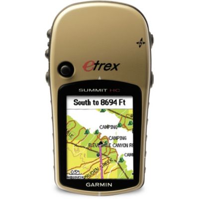 Garmin eTrex Summit Handheld GPS Navigator, Garmin eTrex Summit HC Handheld GPS Navigator Garmin\'s eTrex Summit HC Handheld GPS Navigator with 24MB built-in memory features a high-sensitivity WAAS-ena