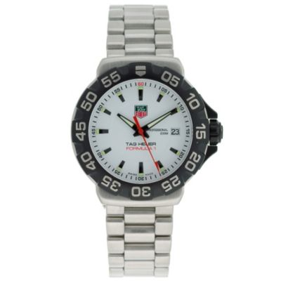 U107191 - Tag Heuer Men's Formula One Silver Dial & Stainless Steel Bracelet Watch