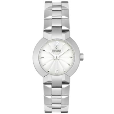  Concord Women's La Scala Swiss Stainless Steel Bracelet Watch 