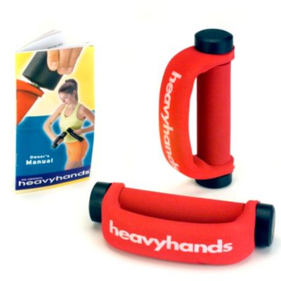 Heavyhands Red 1lb Unipac Hand Weights