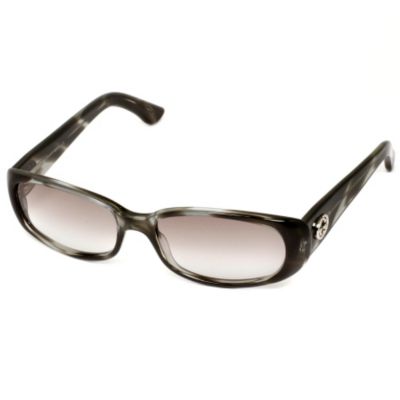U111674 - Gucci Women's Gray Havana and Light Brown Gradient Sunglasses
