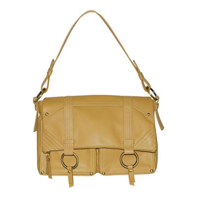 U115950 - Buxton B-N2Style CArgo Flap Leather Handbag