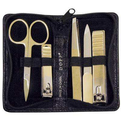 U116018 - Buxton Dopp Five Piece Manicure Set w/ Case