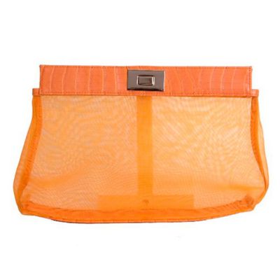 U116595 - Murval Mesh and Crocodile Cosmetic Bag