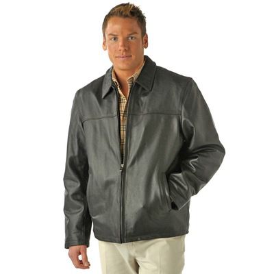 Columbia Sportswear Men's Pebbled Leather Jacket