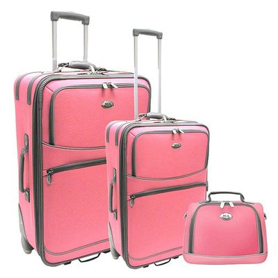 **Web Only** Travelers Club South Beach Collection Three-Piece Luggage Set