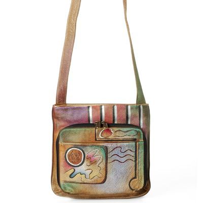 Anuschka Slim Organizer Handbag